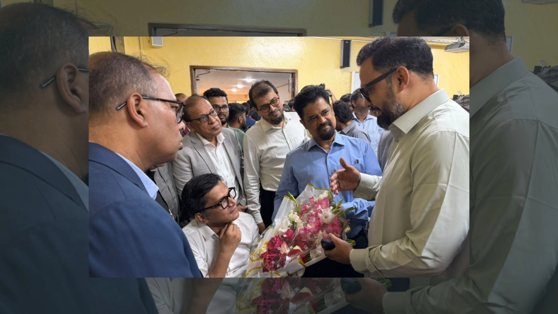 NPC Bangladesh is honored to welcome Mr. Md. Aminul Haque, Honorable State Minister, Ministry of Youth & Sports